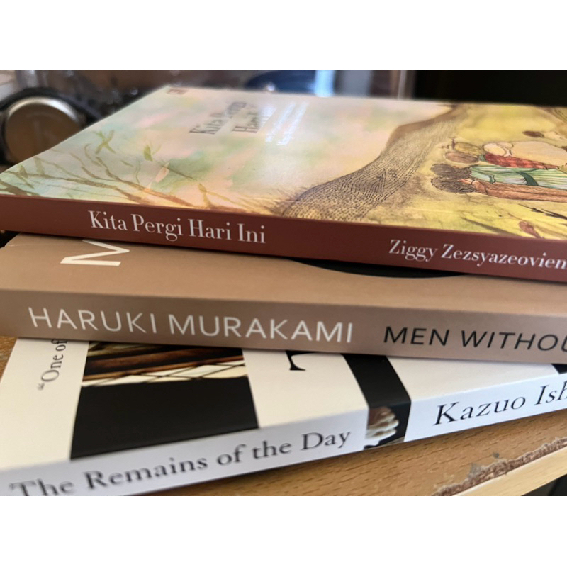 [PRELOVED ORIGINAL] Haruki Murakami Men without Women Kazuo Ishiguro The Remains of the Day Ziggy Z 