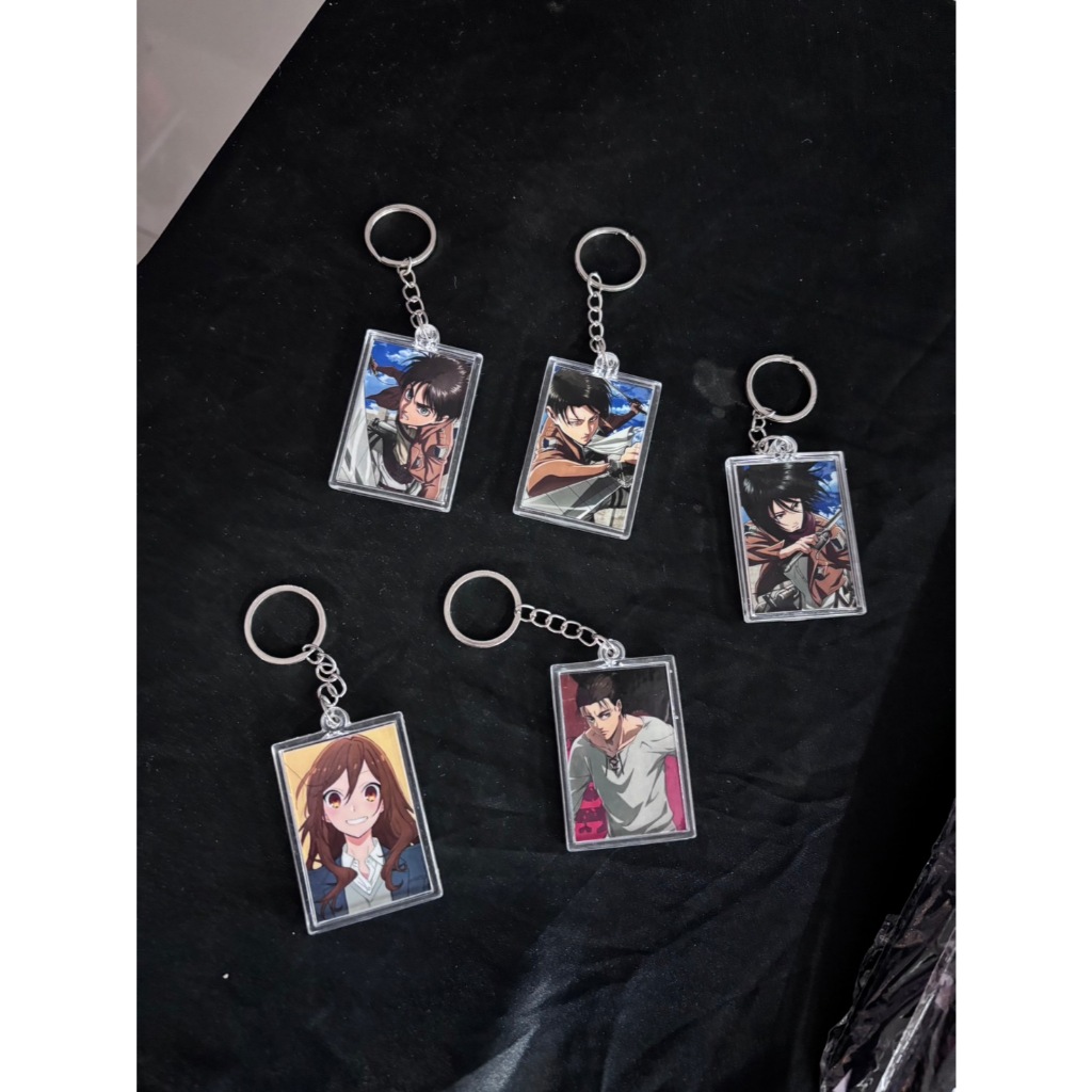 Gantungan Kunci Attack On Titan GANCI AOT Anime