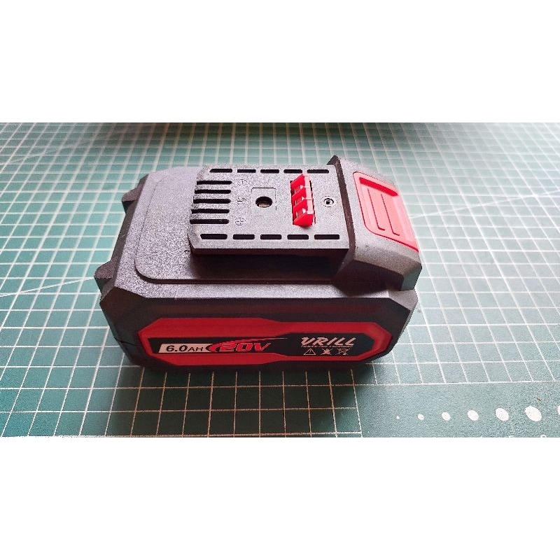 Baterai ORI (samping merah) Gerinda Bor Cordless VRILL vid2013 20V 6.0AH