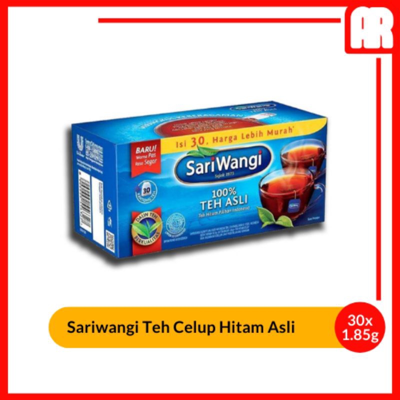 

Sariwangi Teh Celup Hitam Asli 30 × 1.8g | AR Ostore