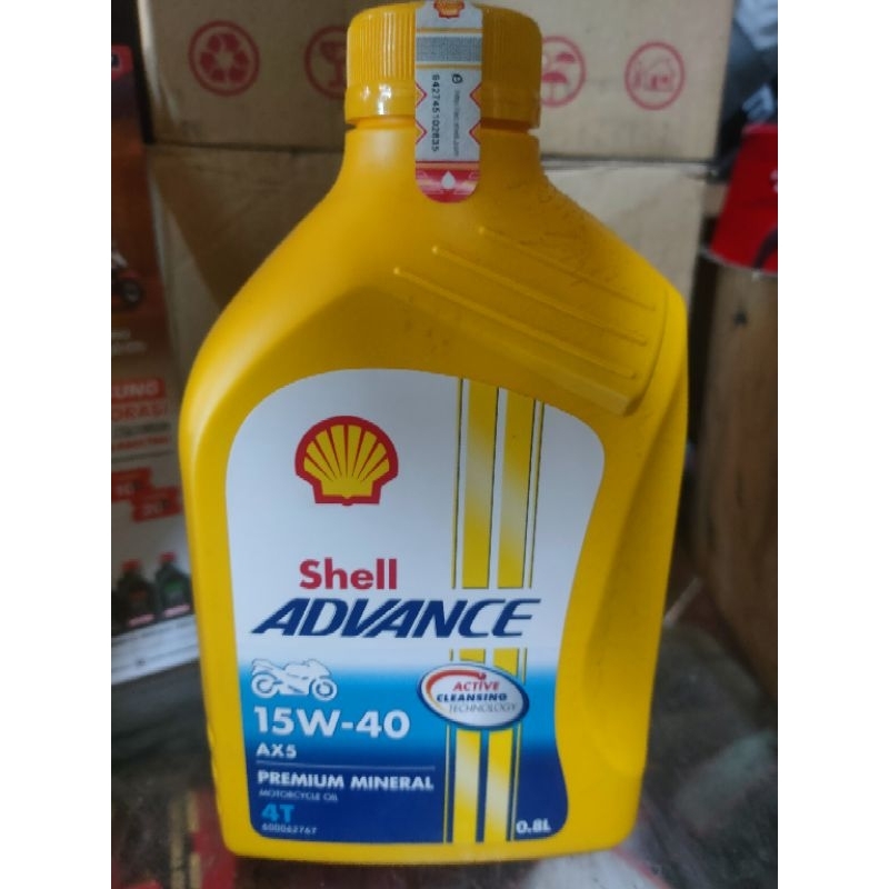OLI MESIN SHELL ADVANCE AX-5