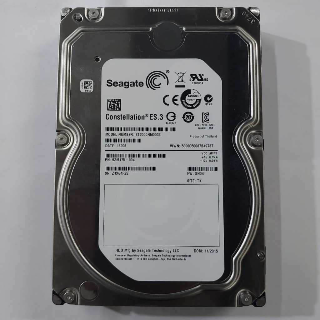 hardisk hdd 2tb segate constellaion ES.3 ori BEKAS MURAH copotan server