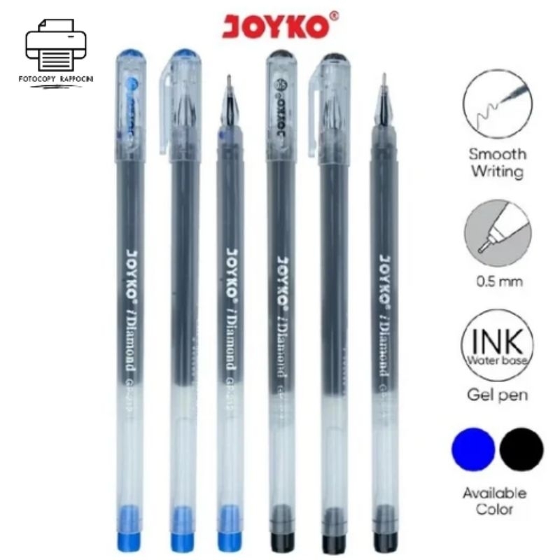 

Gel Pen Pulpen Pena Joyko GP-212 iDiamond 0.5 mm