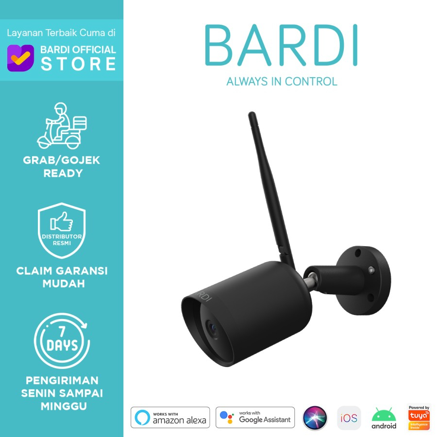 CCTV BARDI IP Camera Outdoor PTZ TPD CCTV SMart Home Waterproof AntiAir Kamera STC BARDI