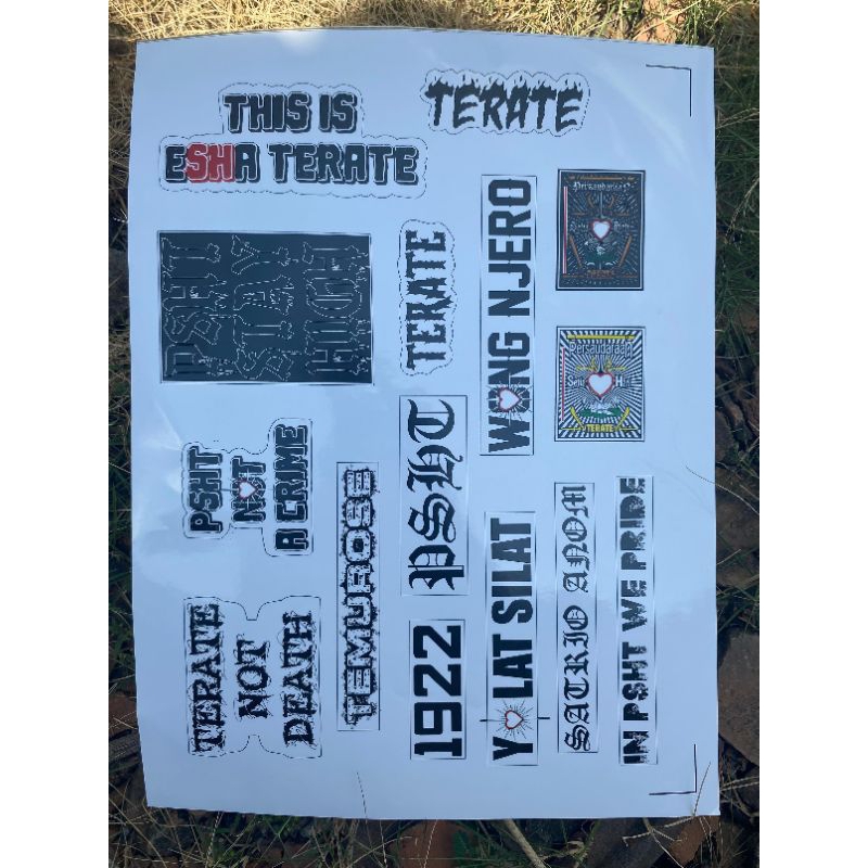 

Stiker PSHT kata-kata casual keren (cutting + anti air)