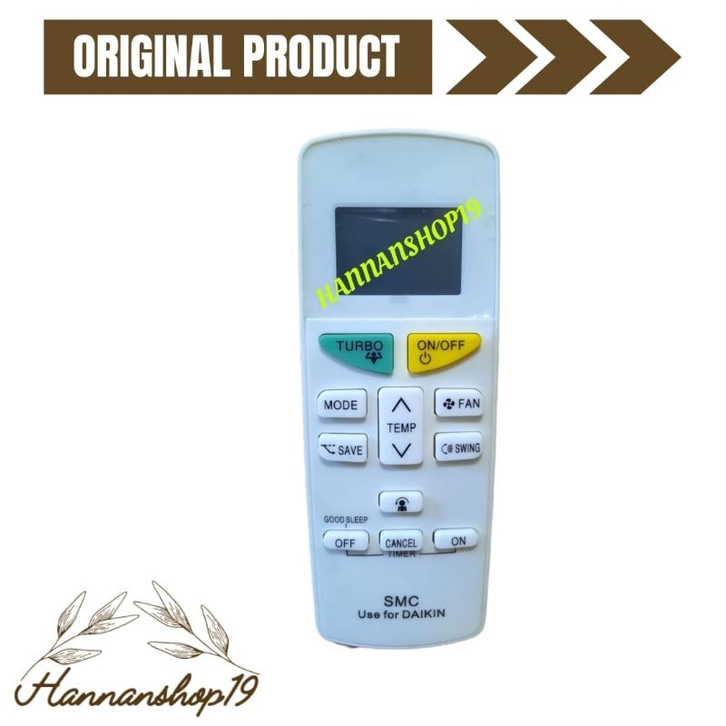 Remot AC Daikin Inverter, Remot AC Daikin Thailand R32 Inverter