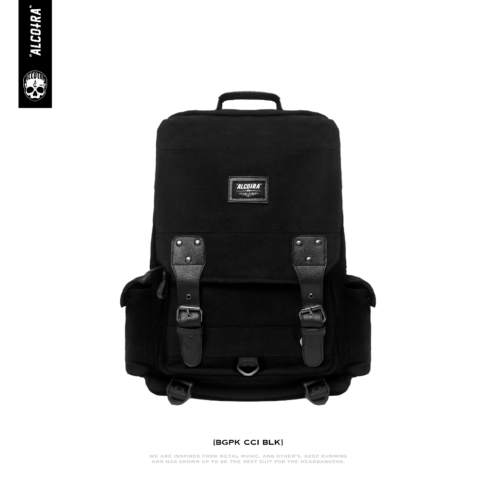 BGPK CCI BLK // RANSEL DENIM TALI HITAM ALCOTRA // TAS GENDONG