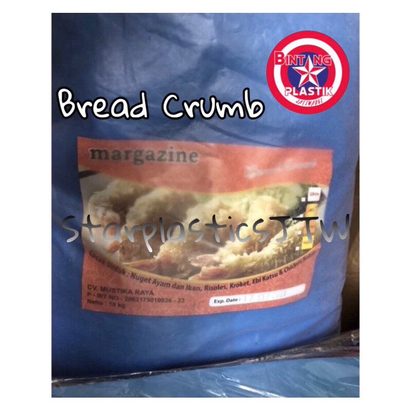 

TOP QUALITY!! TEPUNG roti MARGAZINE panir 1kg Repack bread crumb Renyah HALAL