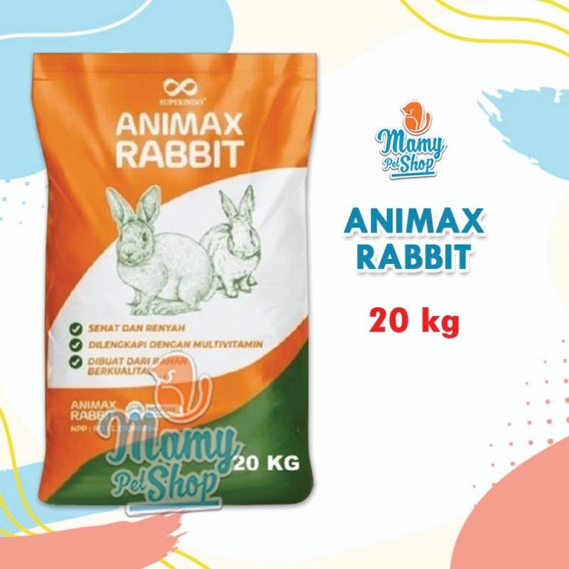 ANIMAX RABBIT 20 KG PAKAN KELINCI