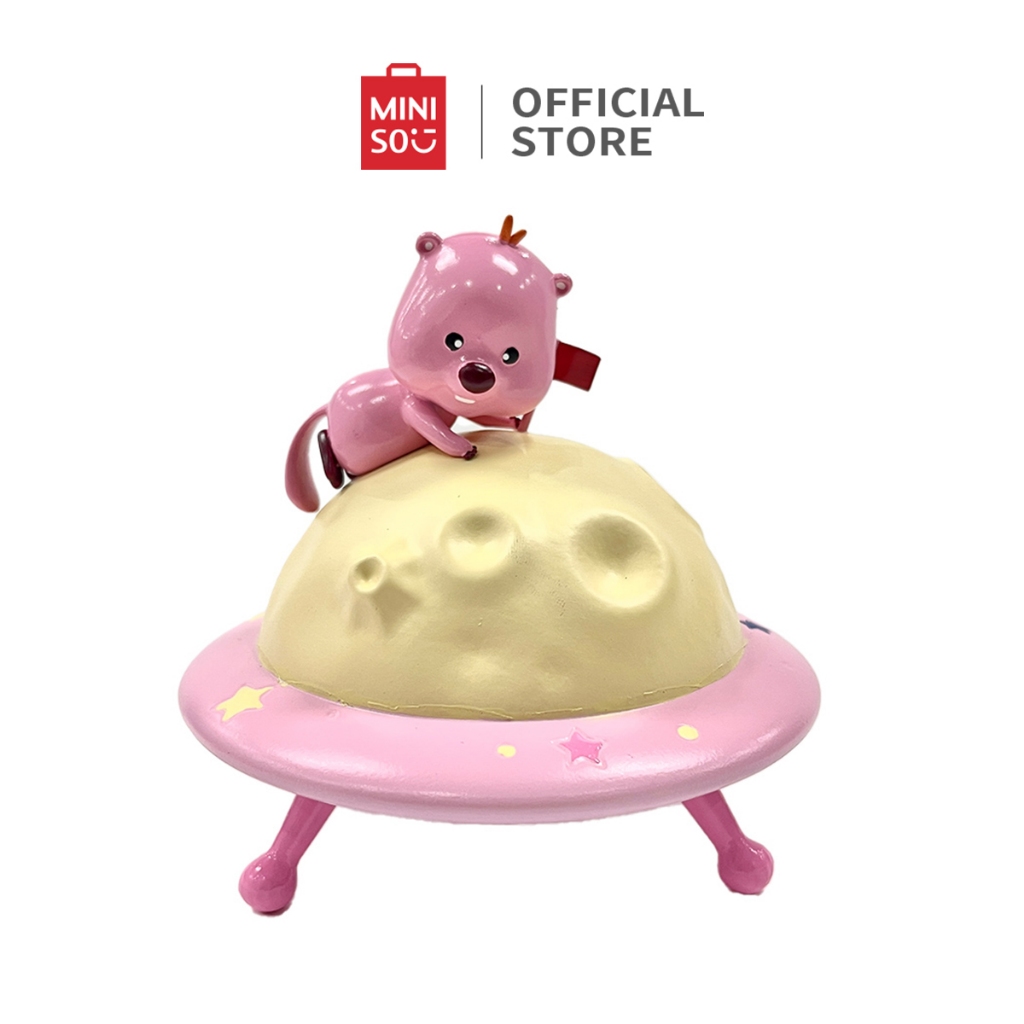 Miniso Zanmang Loopy Collection Lampu Malam LED Loopy Night Light Desain Penuh Gaya Bentuk Unik