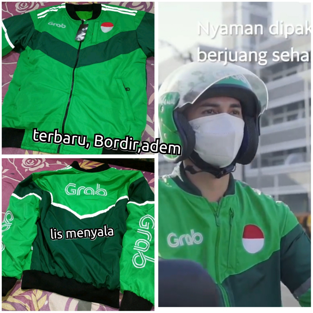 JAKET GRAB MURAH