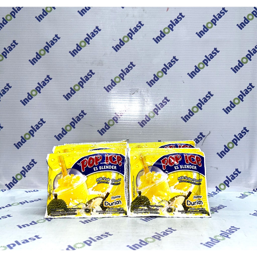 

Pop Ice Milk Shake Powder Durian 25 gr 10 Pcs