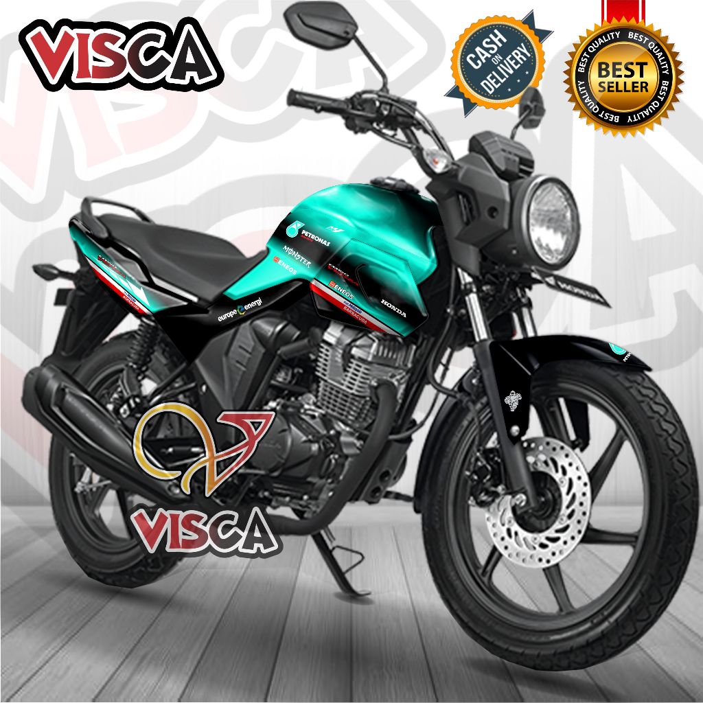 Decal CB 150 Verza Full Body Variasi Stiker CB 150 Verza Full Body Variasi Striping Verza 150 CB Ful