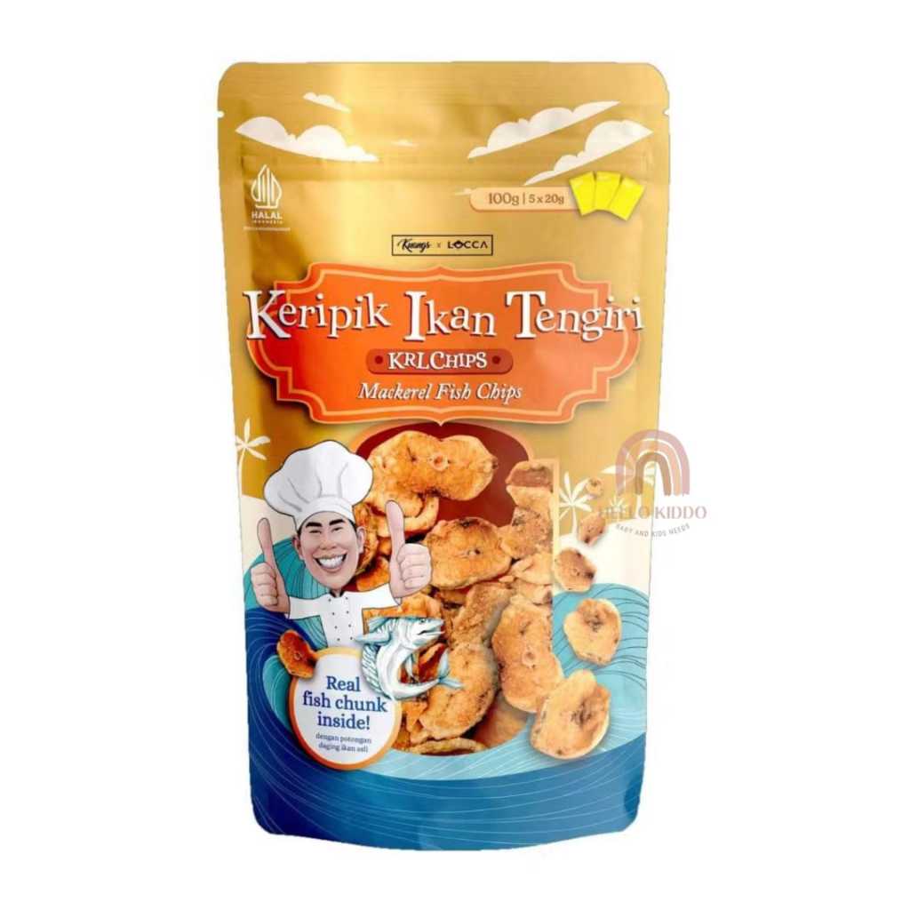 

KUANGS KERIPIK IKAN TENGGIRI KRL CHIPS 100G
