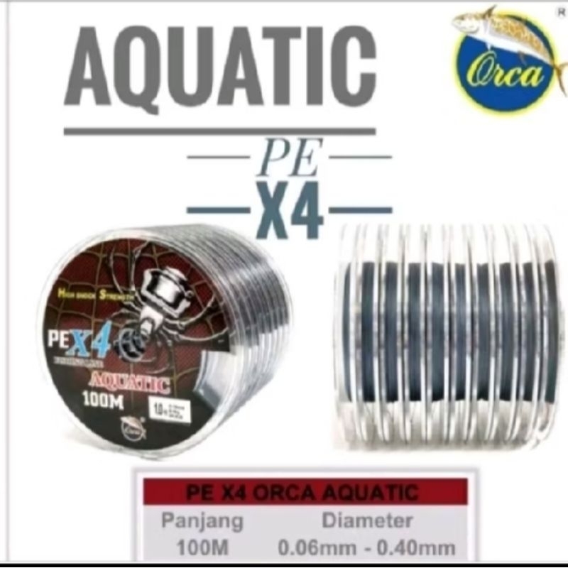 Senar Pancing Senar PE Orca Aquatic