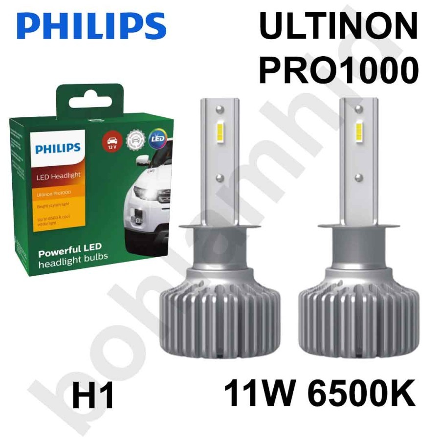 L-Lampu LED Mobil Philips Ultinon Pro1000