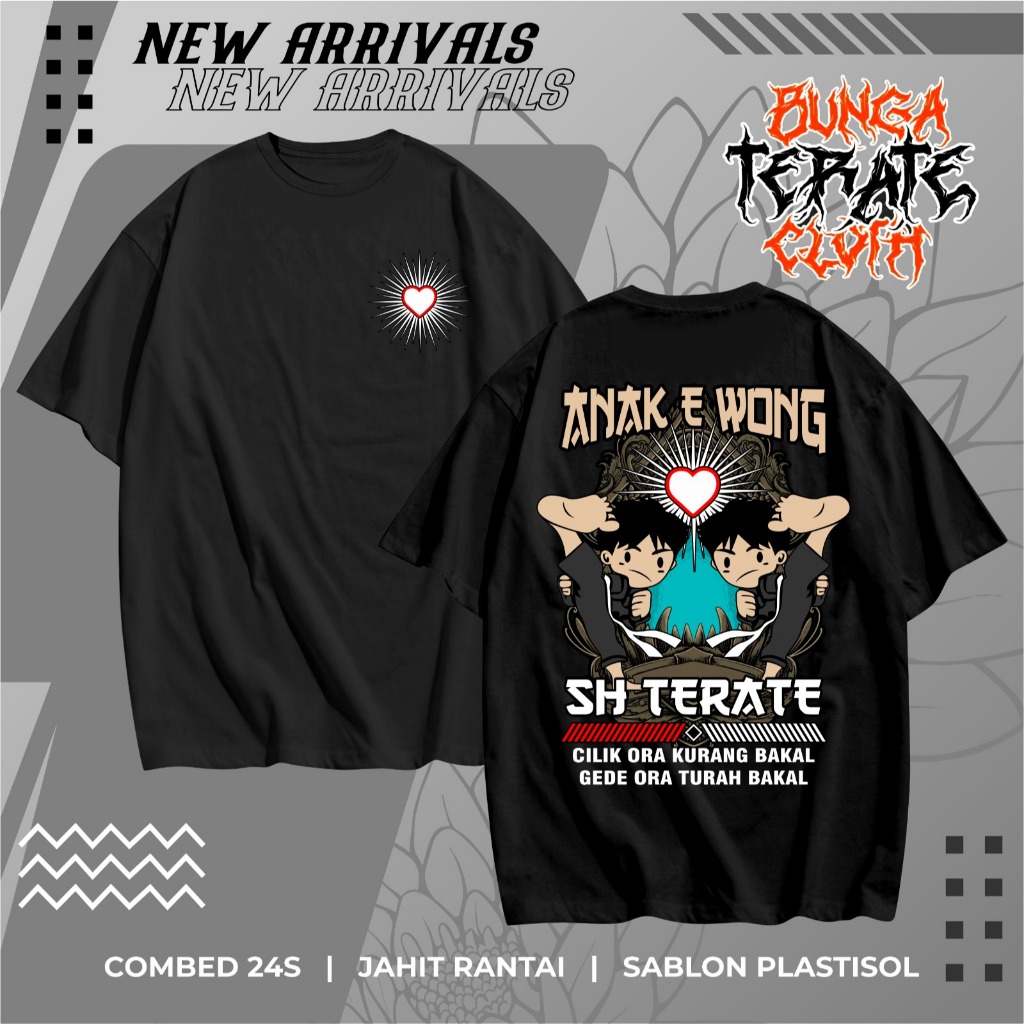KAOS TERATE KIDS TERBARU BAJU TERATE KIDS DUO