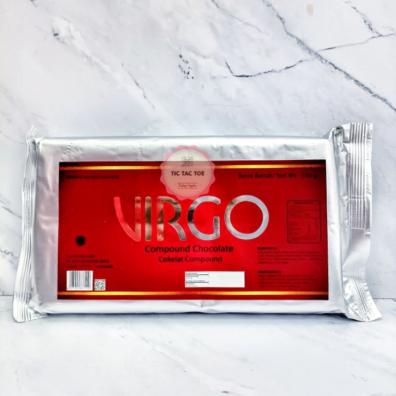 

Virgo Coklat Compound 500gr / Coklat Batang