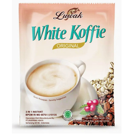 

LUWAK WHITE KOFFIE 20gr sachet