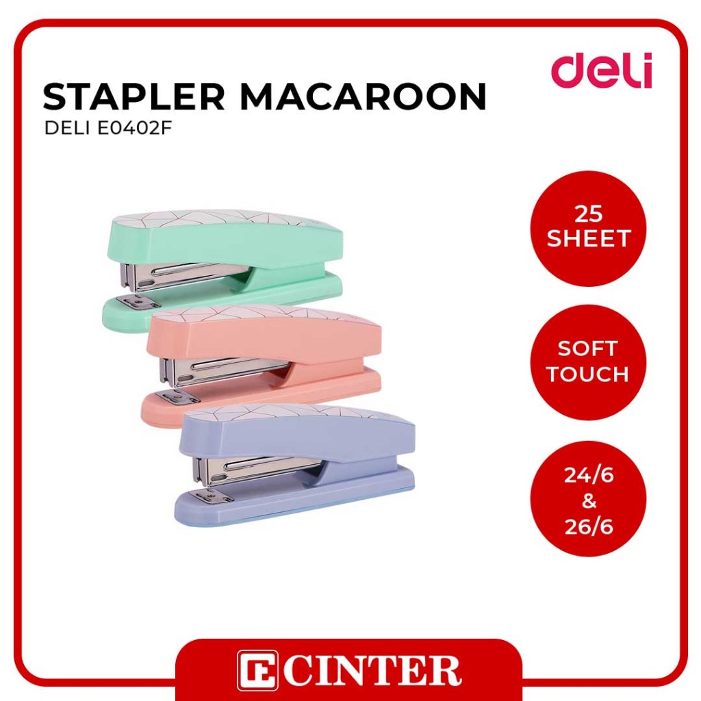 

DELI - Stapler E0402F Macaron 24/6-26/6