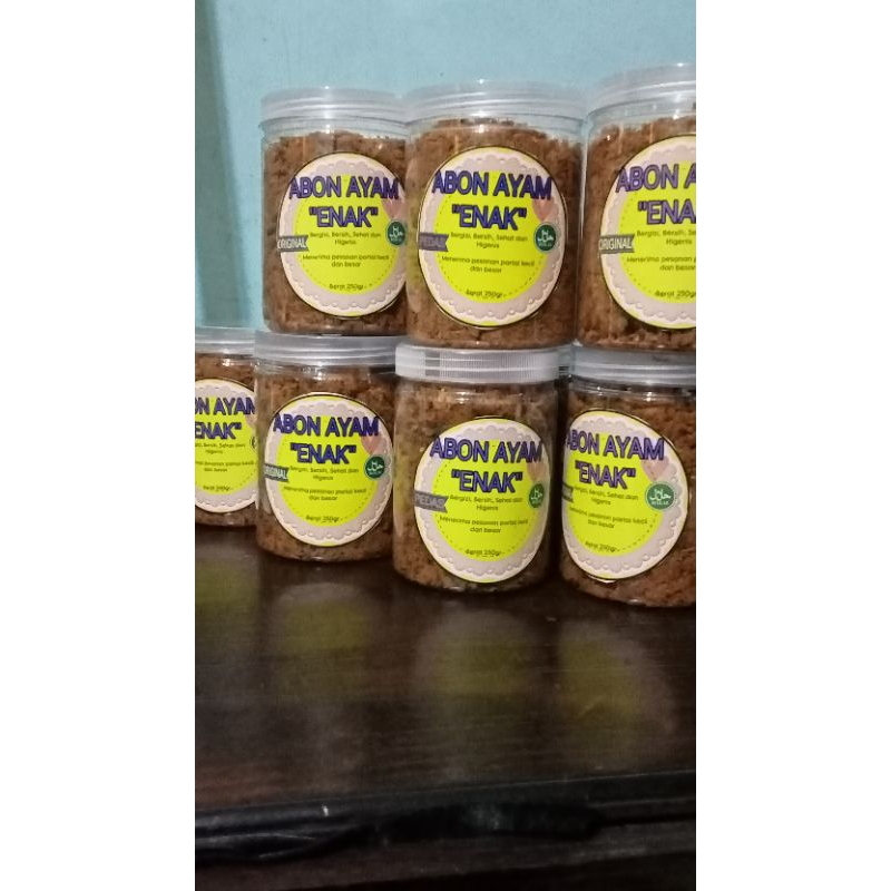 

ABON AYAM ENAK VARIAN PEDAS DAN ORIGINAL, KHAS JOGJA BANTUL