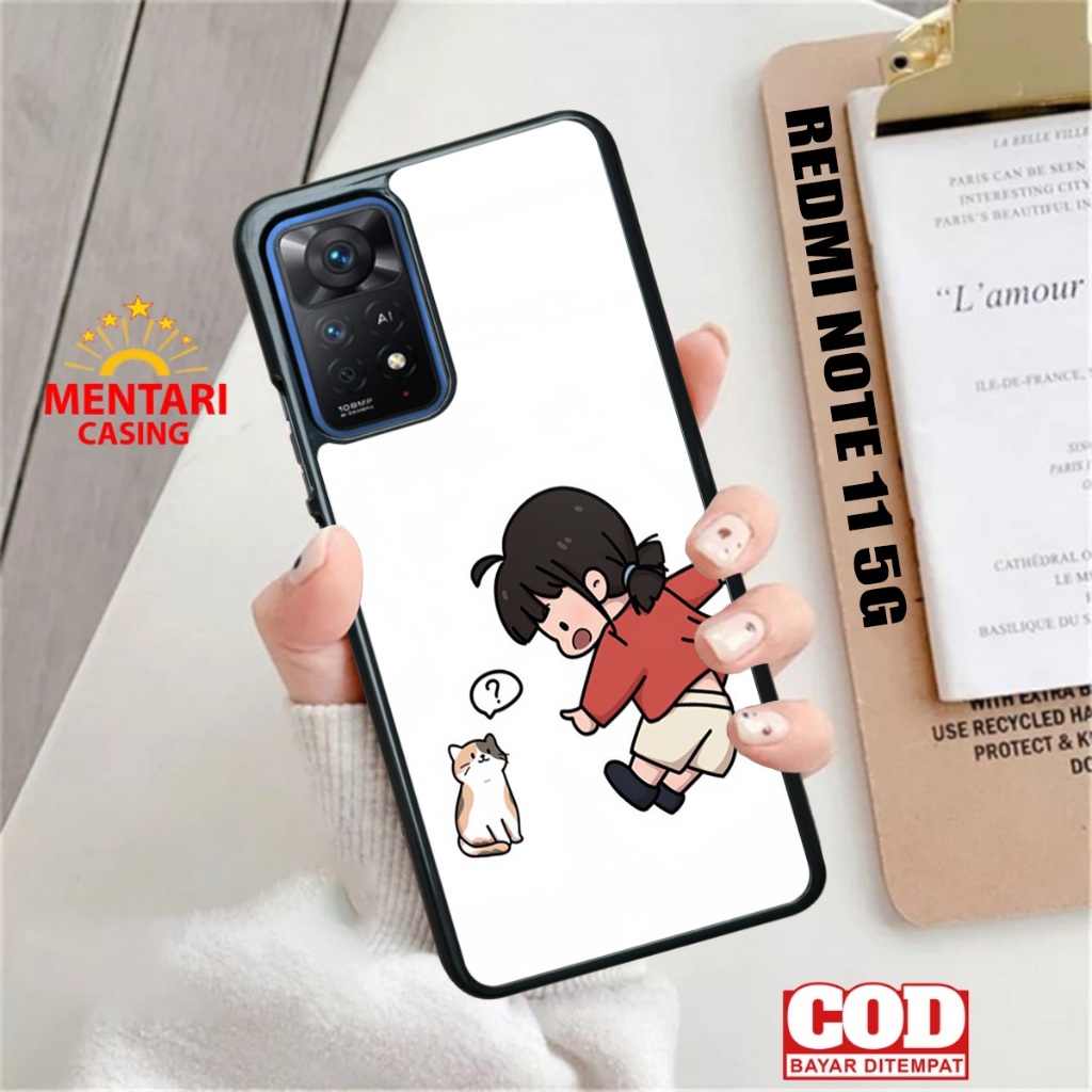 Casing Redmi Note 11 5g Case Redmi Note 11 5g  Couple Bahan Hardcase Glossy Softcase Glossy Cassing 