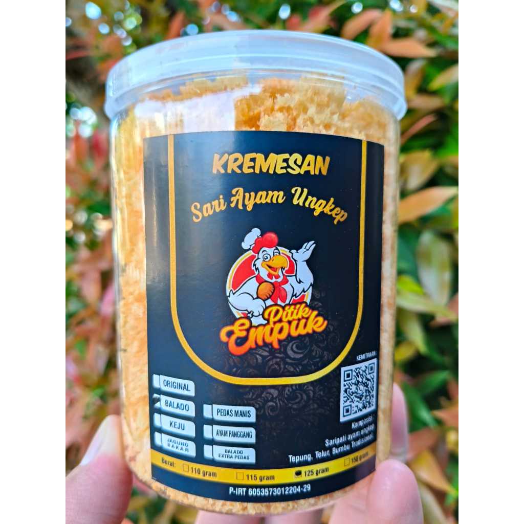 

Kremes Rasa-Rasa Kemasan Toples 125g