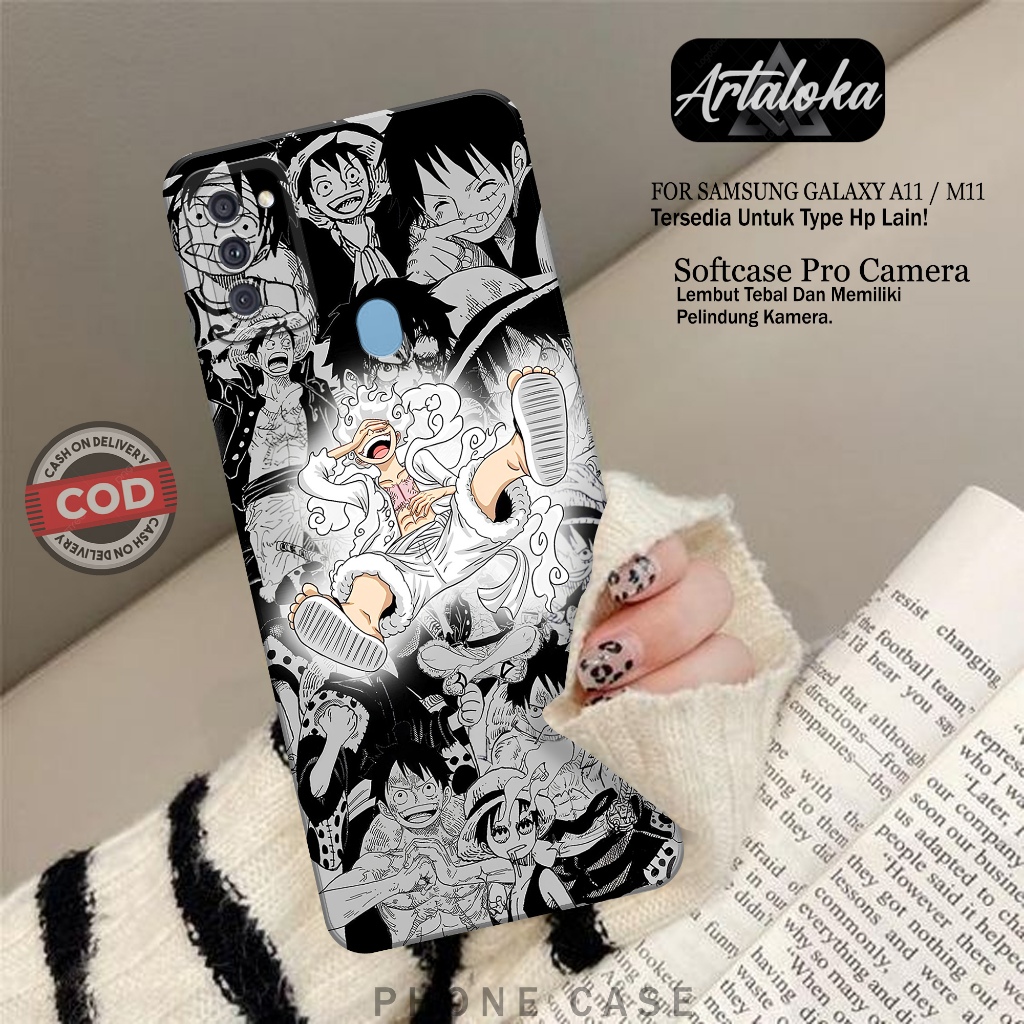 Softcase Hp Samsung Galaxy A11/M11 Fashion Case Anime Case Samsung Galaxy A11/M11 Terbaru Silikon TP