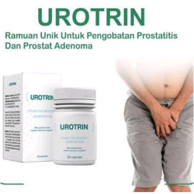 UROTRIN ASLI ORIGINAL - OBAT PROSTAT DIJAMIN AMPUH 100% HERBAL SUDAH UJI BPOM