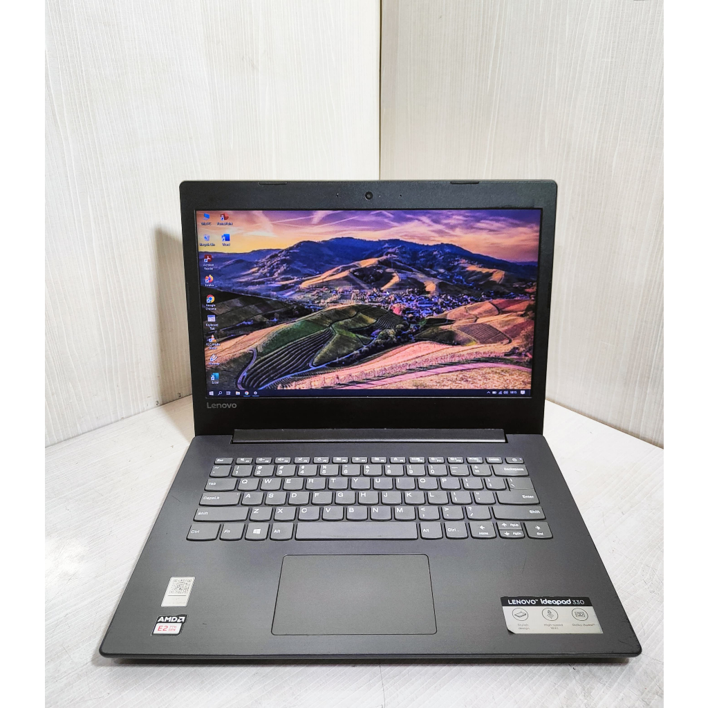 Laptop Lenovo Ideapad 330 AMD E2-9000 Radeon R2 BERGARANSI