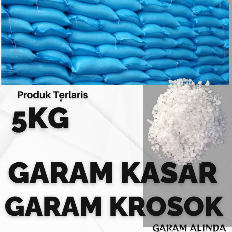 

GARAM KASAR 5KG - GARAM KROSOK 5KG