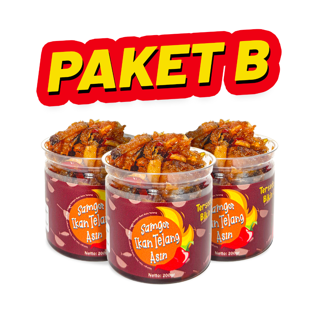 

PAKET HEMAT B SAMBAL NYANYAT ISI 3 BOTOL | Sambal rumahan | Sambal terbest seller