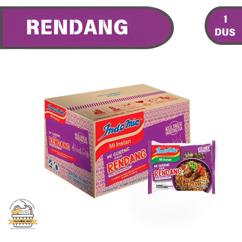 

1 Dus - Indomie Goreng Rendang