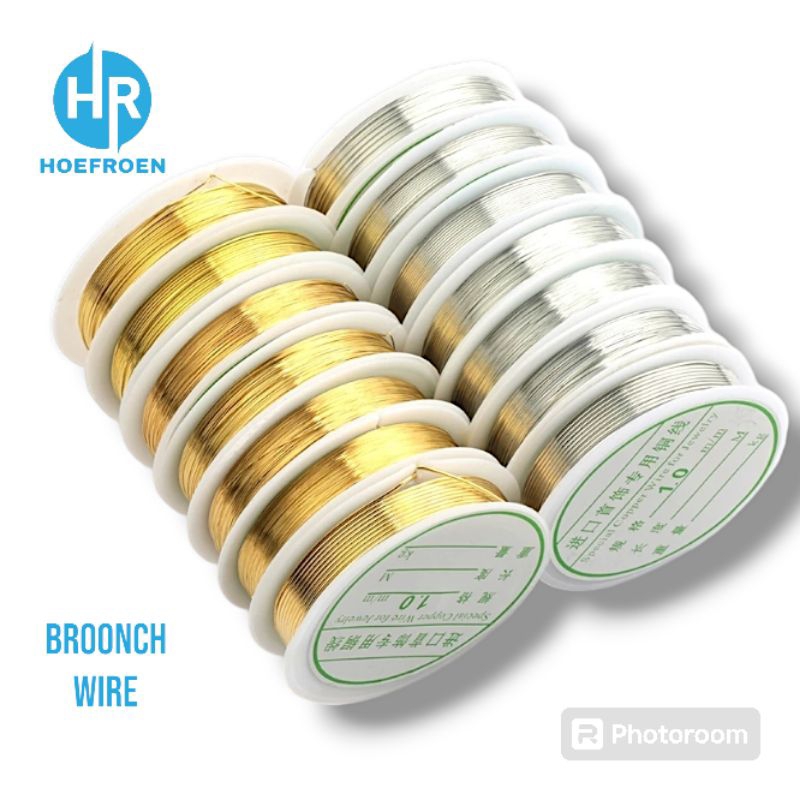 Kawat Bross Kawat Tembaga Aksesoris 0.8 mm 1.0 mm Kawat MANIK-MANIK Bross