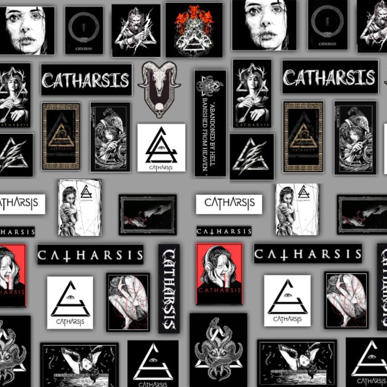

Promo Sale sticker aesthetic CATHARSIS ISI 125 PCS STICKER HPSTIKER HELM LAPTOP ANTI AIR