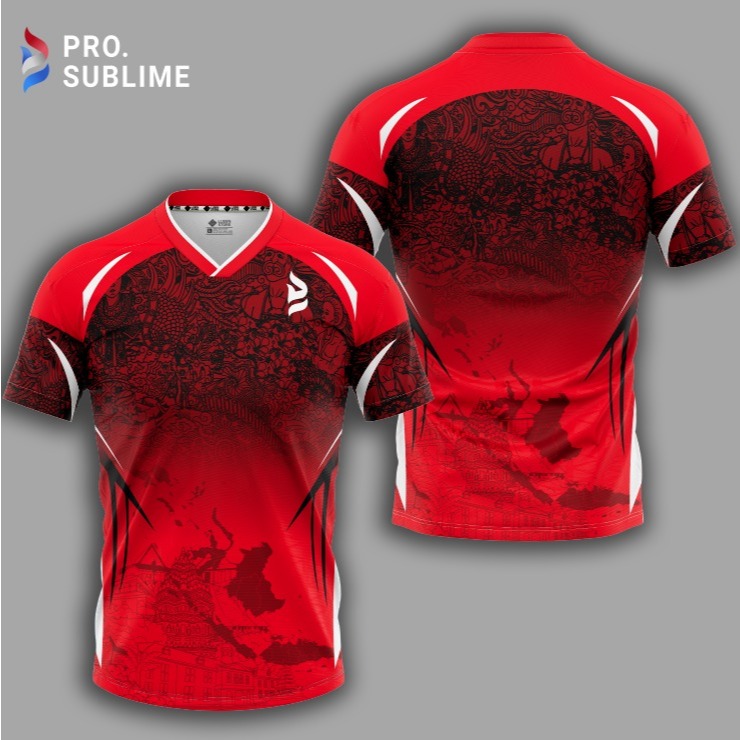 Jersey Kaos HUT Kemerdekaan RI 09 Dirgahayu Indonesia Merah Putih   - Kaos Merah Putih - Jersey Futs