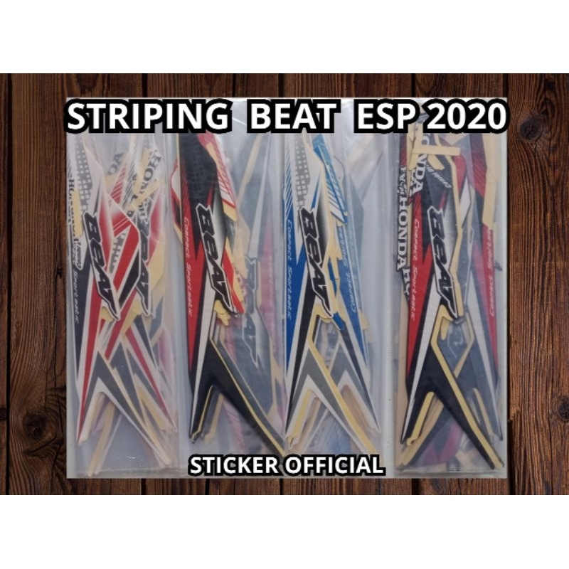 Striping Standar Motor Beat Esp 2020