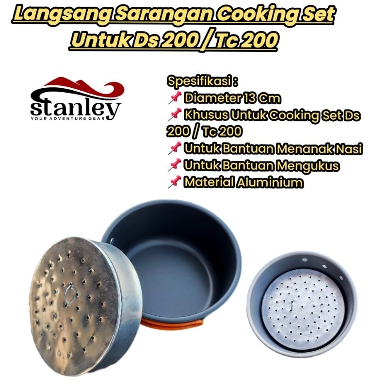 Langseng Langsang loyang atau Sarangan Cooking Set Sola untuk Ds200 ada juga  DS 300 , ds 308 , ds 3