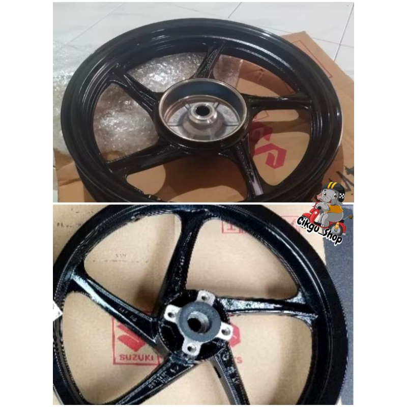 Wheel Rear / Velg Roda Depan & Belakang Type Tubles Suzuki Address Eropa, Suzuki Nex 2 II Original S