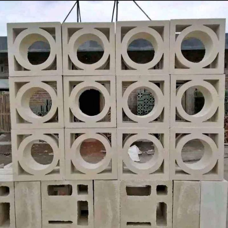 ROSTER MINIMALIS/ROSTER BETON/LOSTER VENTILASI BETON MOTIF BULAT