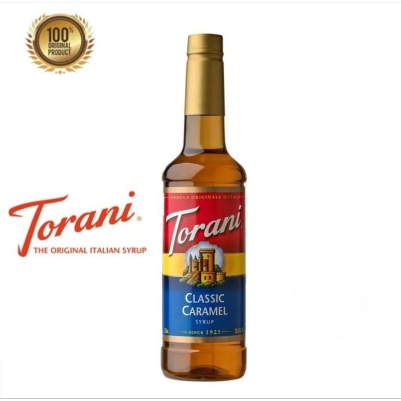 

Torani caramel syrup