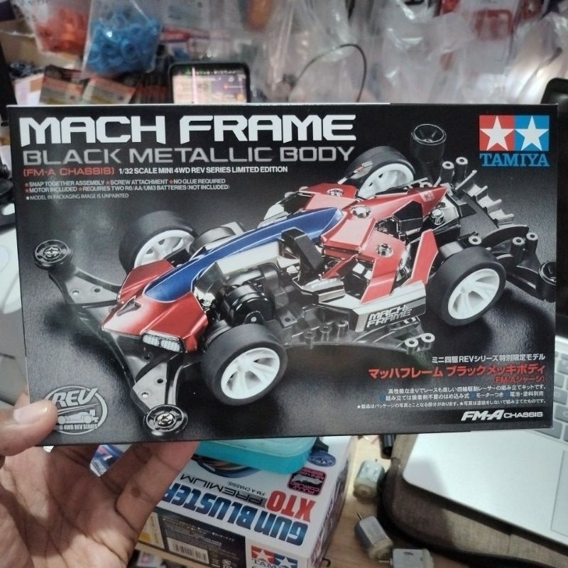 Tamiya 95673 Mach Frame Black Metallic Body ( FMA Chassis ) Limited Edition