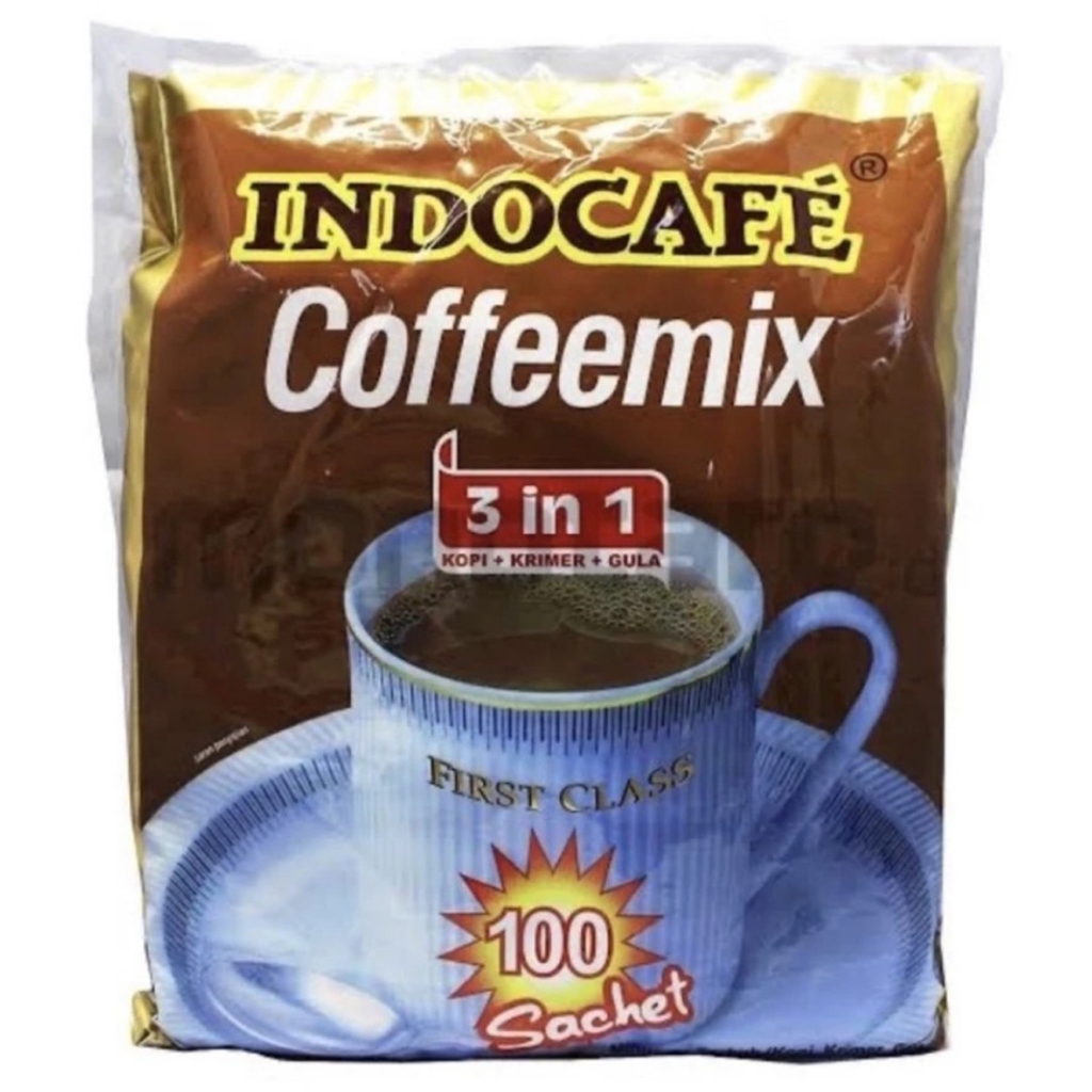 

Indocafe Coffemix 3 in 1 isi 100 / 1 Bag