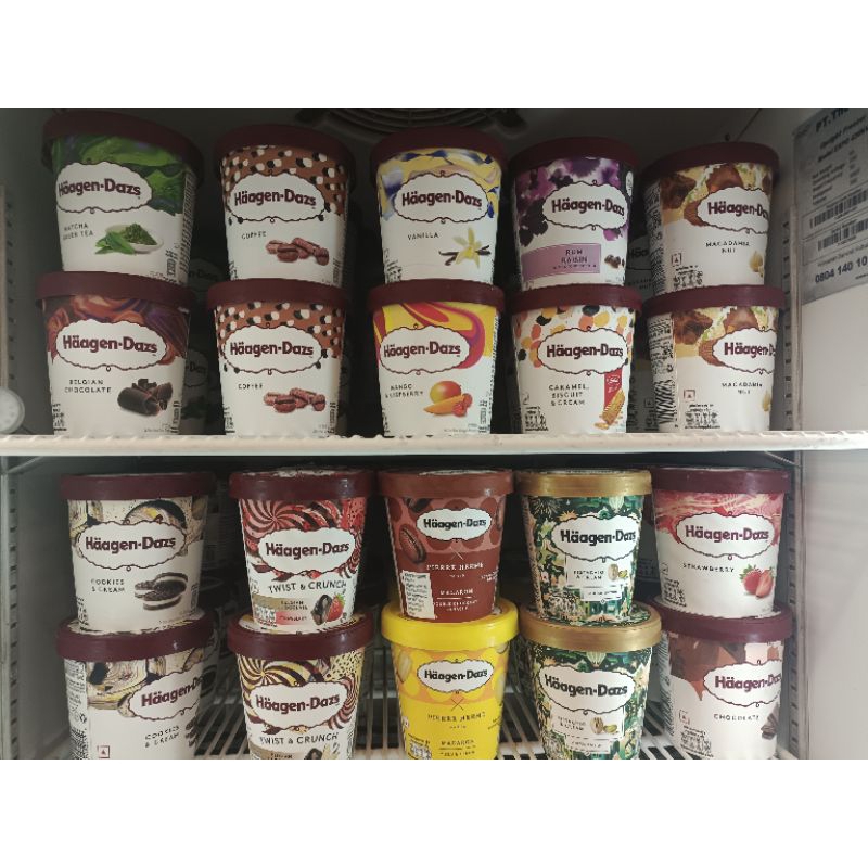 

PROMO Ice Cream Haagen-Dazs 420gram HANDPACKED