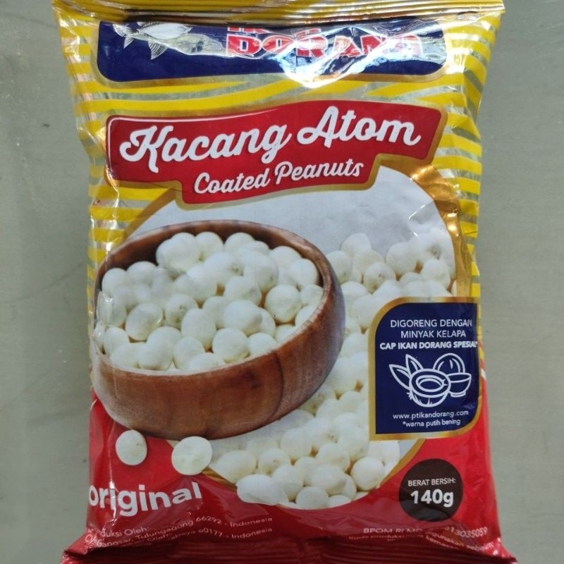 

KACANG ATOM IKAN DORANG KACANG ATOM 140