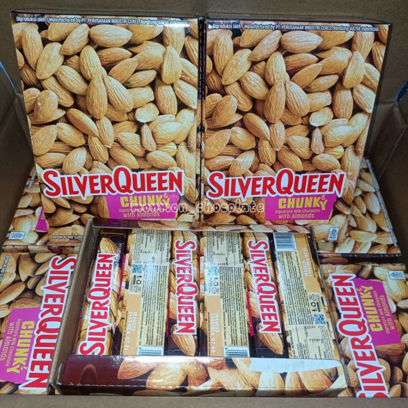 

SilverQueen Chunky Almond Box 30gr x 12pcs