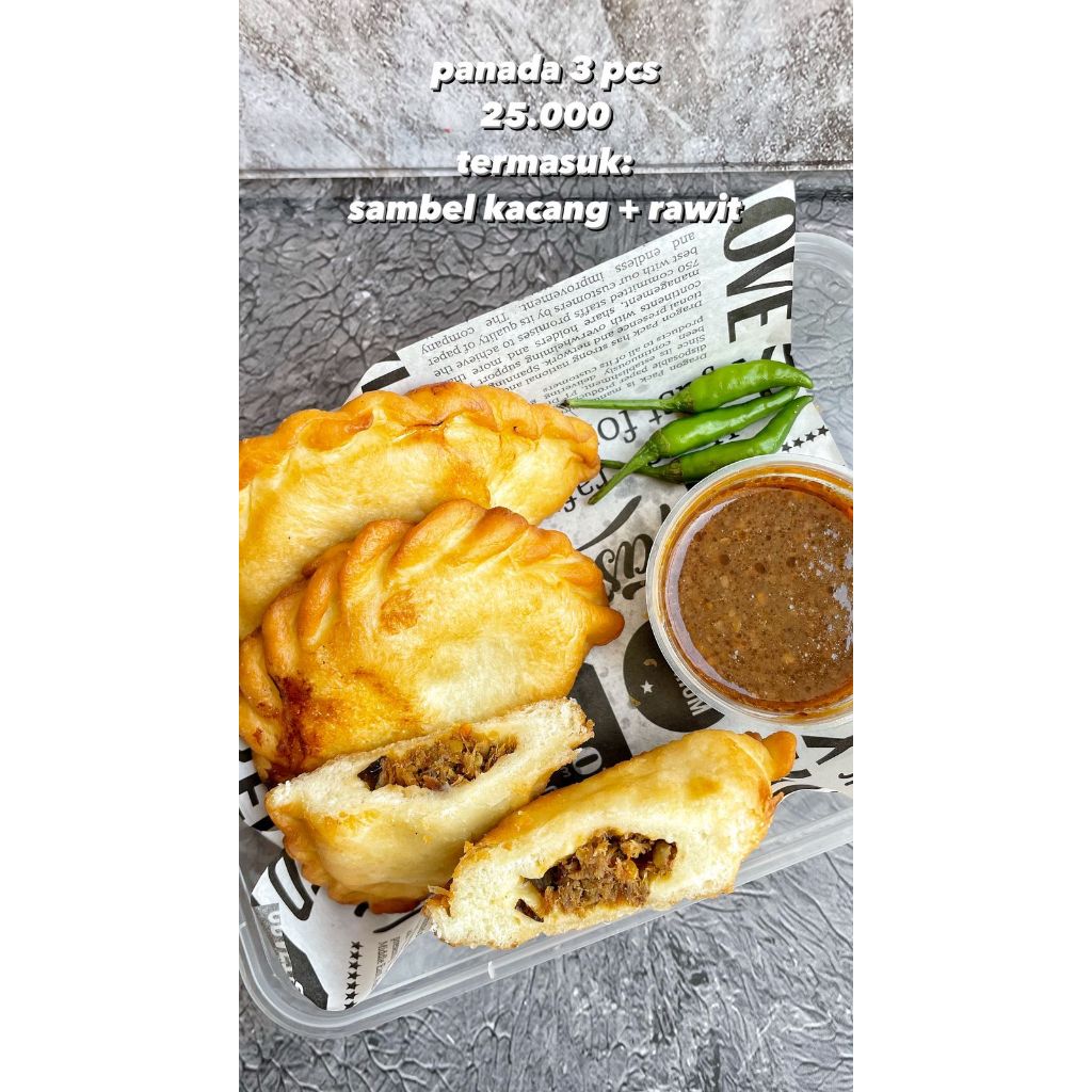 

Panada - Ready To Eat - 3 pcs - Ready Setiap Hari