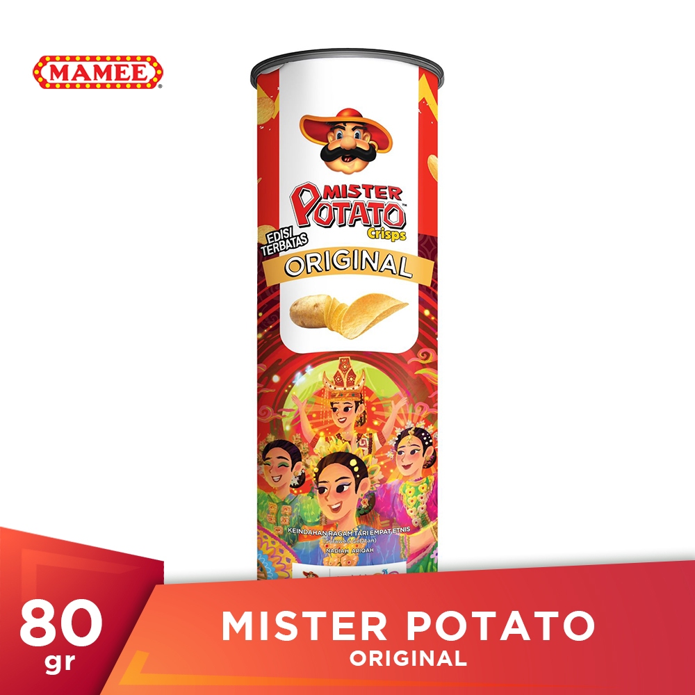 

Mister Potato Crisps Original 80gr