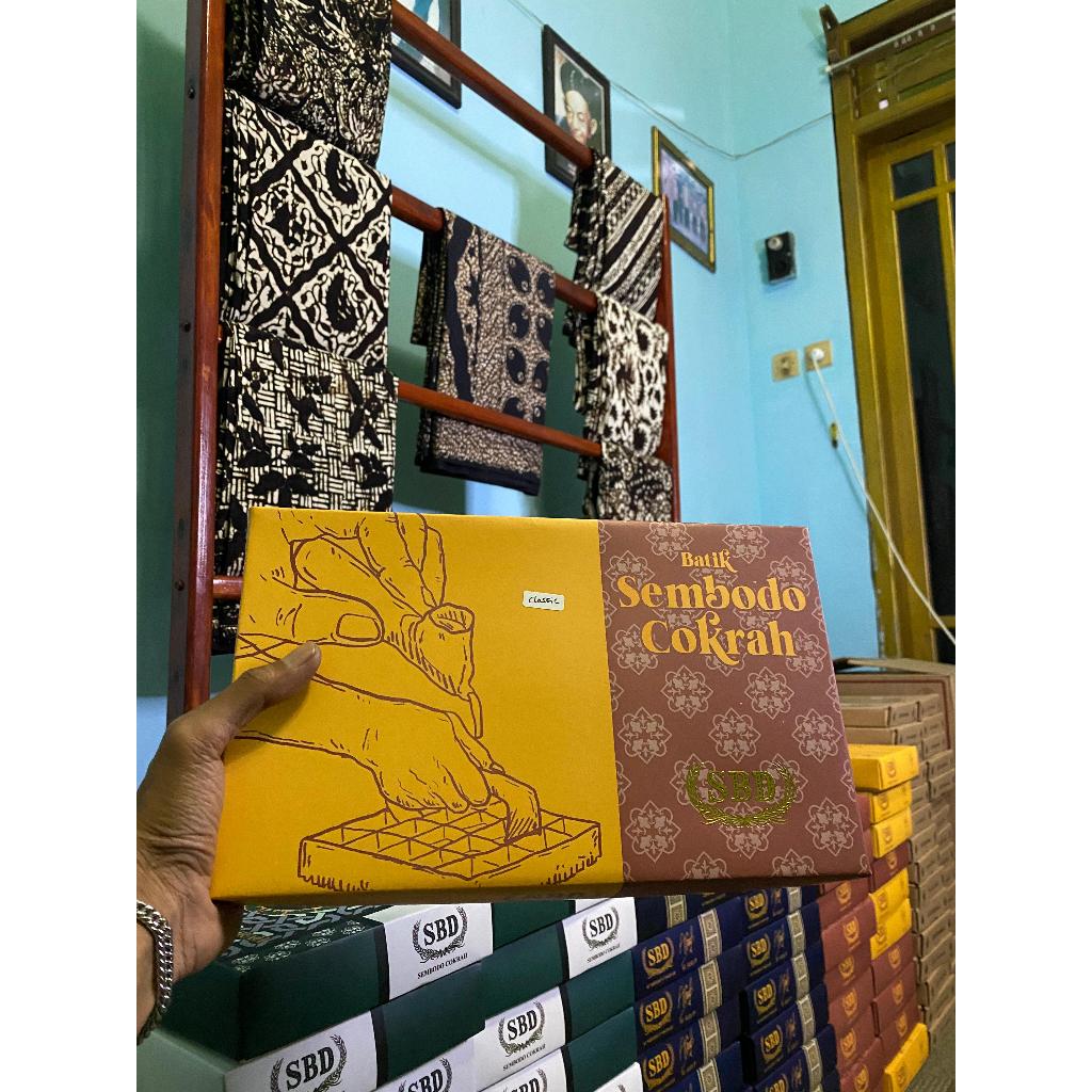 SEMBODO KLASIK  -  Sarung Batik Sembodo Cokrah Original Batik Cap Pekalongan