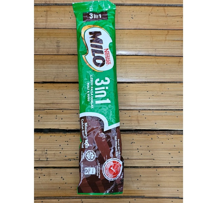 

Milo Malaysia Kemasan stick sachet 3 in 1